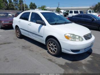  Salvage Toyota Corolla