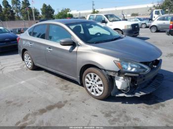  Salvage Nissan Sentra