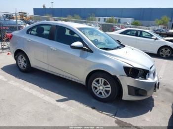  Salvage Chevrolet Sonic