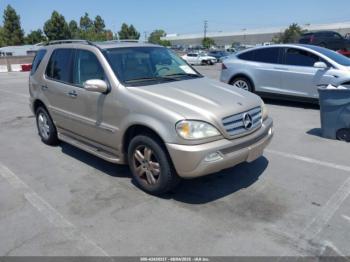  Salvage Mercedes-Benz M-Class