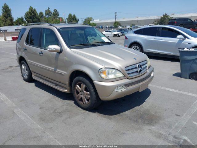  Salvage Mercedes-Benz M-Class