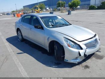 Salvage INFINITI G37