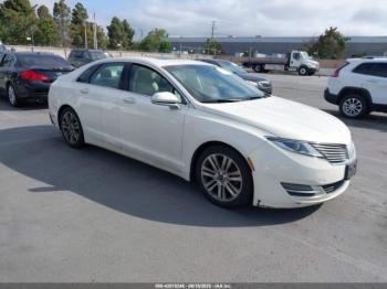  Salvage Lincoln MKZ