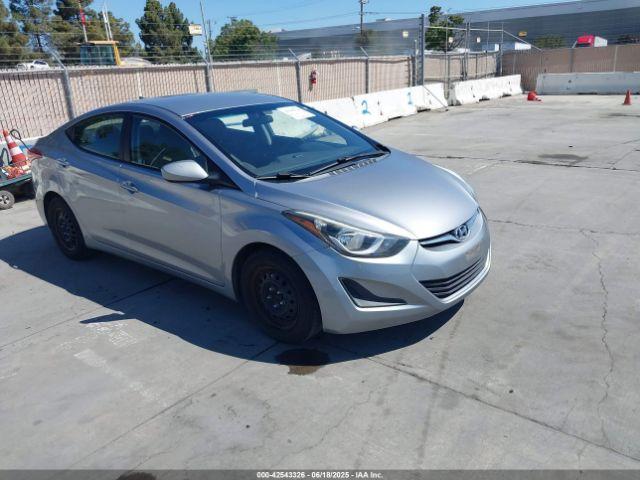  Salvage Hyundai ELANTRA