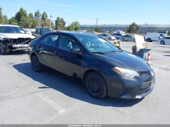 Salvage Toyota Corolla