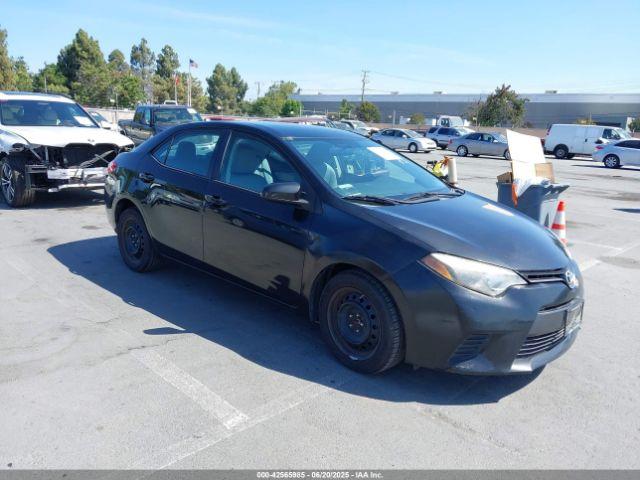  Salvage Toyota Corolla