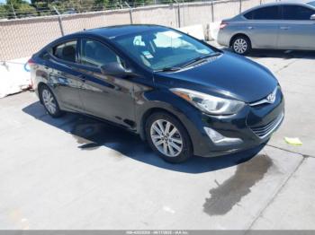  Salvage Hyundai ELANTRA