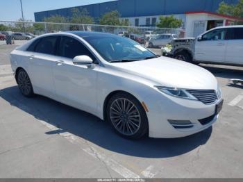  Salvage Lincoln MKZ Hybrid
