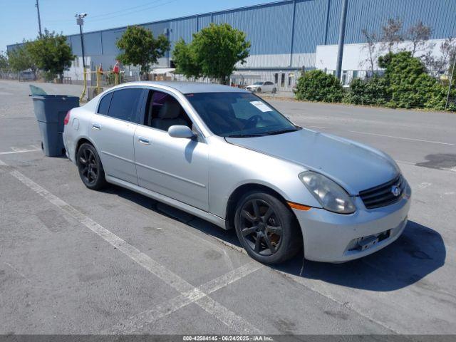 Salvage INFINITI G35