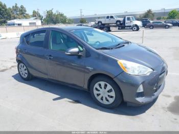  Salvage Toyota Prius c