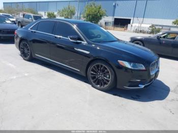  Salvage Lincoln Continental