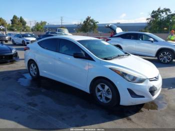  Salvage Hyundai ELANTRA