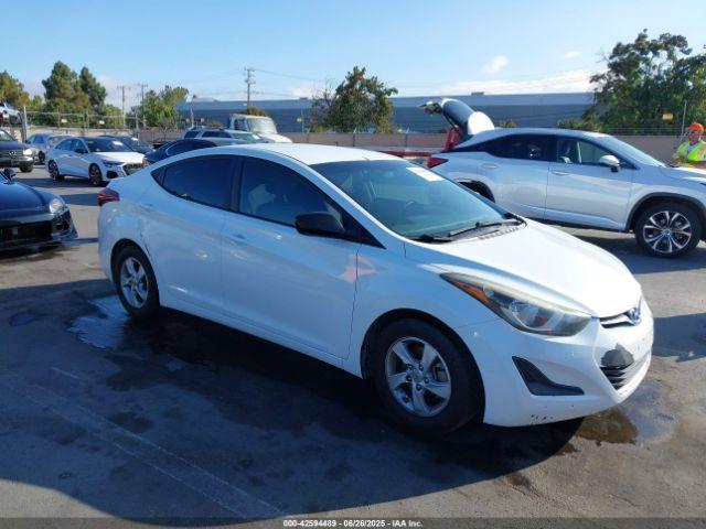  Salvage Hyundai ELANTRA