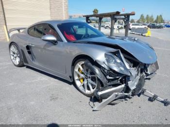  Salvage Porsche 718 Cayman