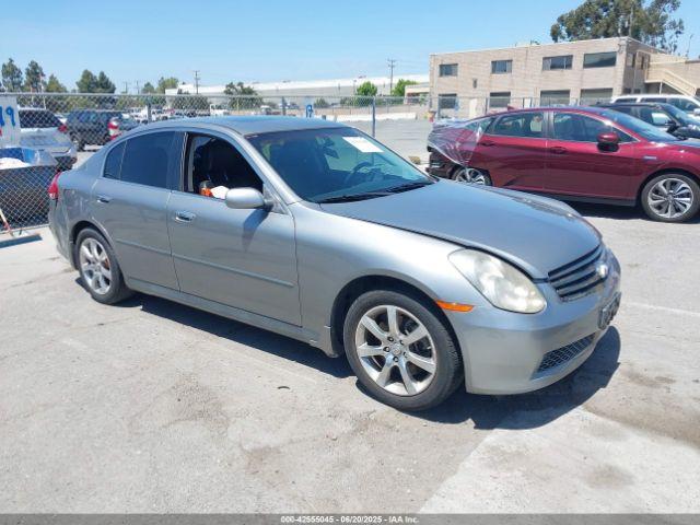  Salvage INFINITI G35