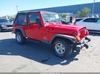  Salvage Jeep Wrangler