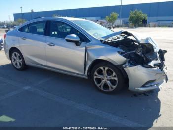  Salvage Chevrolet Cruze