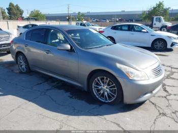  Salvage INFINITI G35