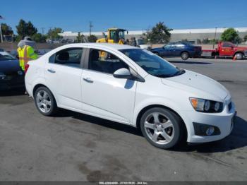  Salvage Chevrolet Sonic
