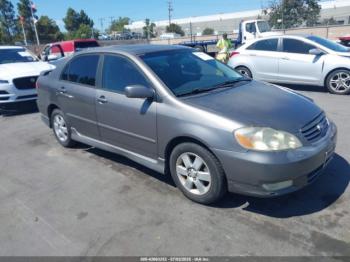  Salvage Toyota Corolla