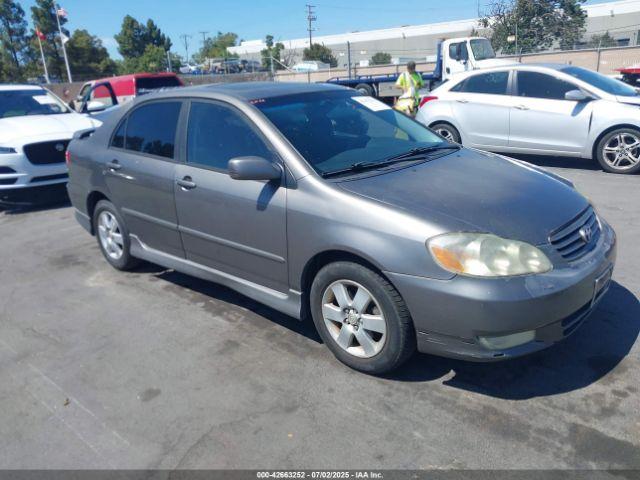  Salvage Toyota Corolla