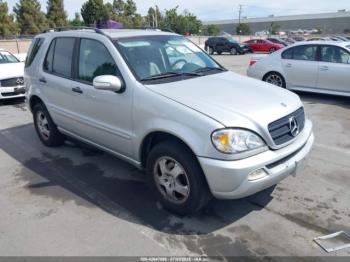  Salvage Mercedes-Benz M-Class
