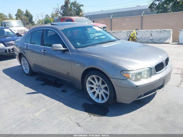  Salvage BMW 7 Series