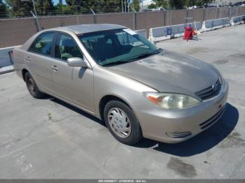  Salvage Toyota Camry
