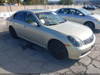  Salvage INFINITI G35