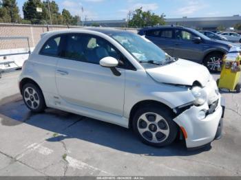  Salvage FIAT 500e