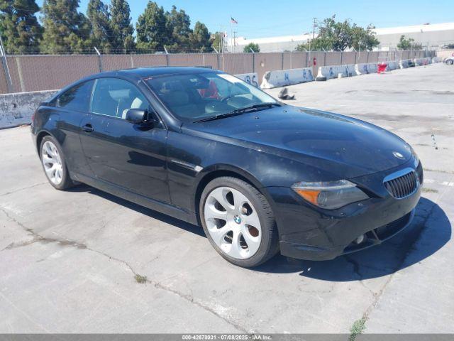  Salvage BMW 6 Series