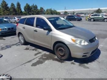  Salvage Toyota Matrix