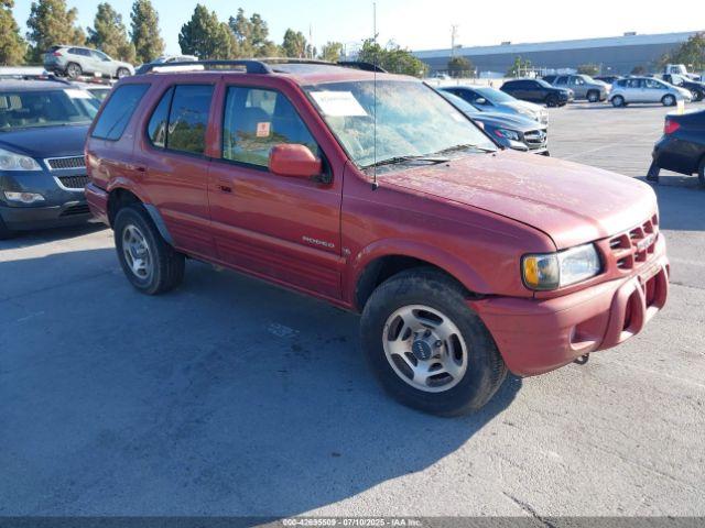  Salvage Isuzu Rodeo