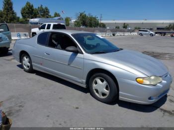 Salvage Chevrolet Monte Carlo