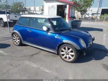  Salvage MINI Cooper S