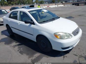  Salvage Toyota Corolla