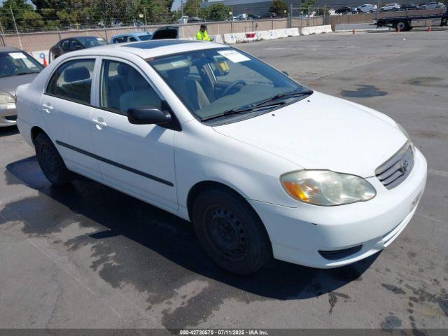  Salvage Toyota Corolla