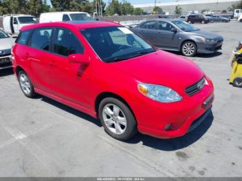  Salvage Toyota Matrix