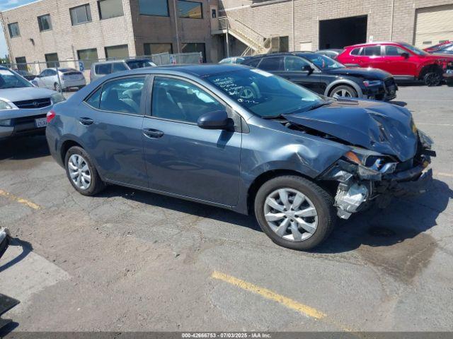  Salvage Toyota Corolla