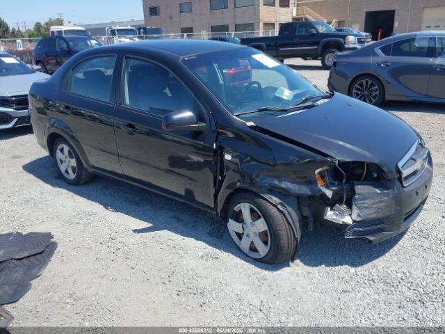  Salvage Chevrolet Aveo