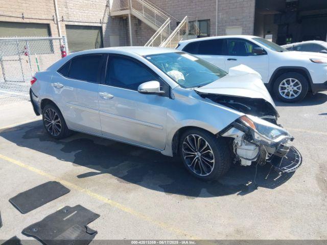  Salvage Toyota Corolla