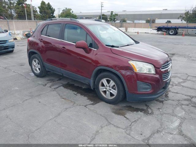  Salvage Chevrolet Trax