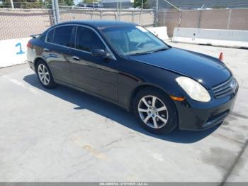  Salvage INFINITI G35