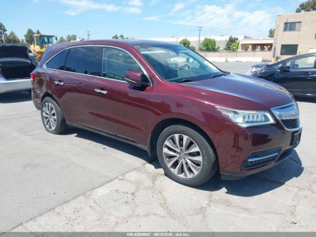  Salvage Acura MDX