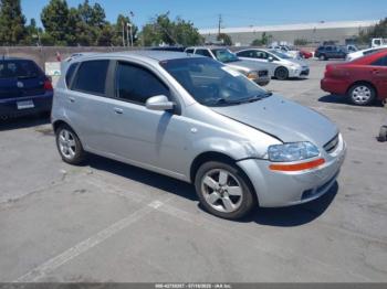  Salvage Chevrolet Aveo 5