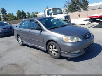  Salvage Toyota Corolla