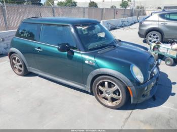  Salvage MINI Cooper S