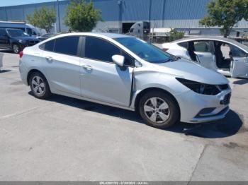  Salvage Chevrolet Cruze