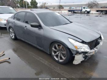  Salvage INFINITI G37
