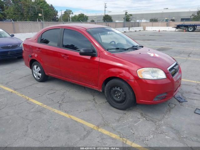  Salvage Chevrolet Aveo